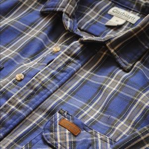 Carhartt Flannel XL Blue